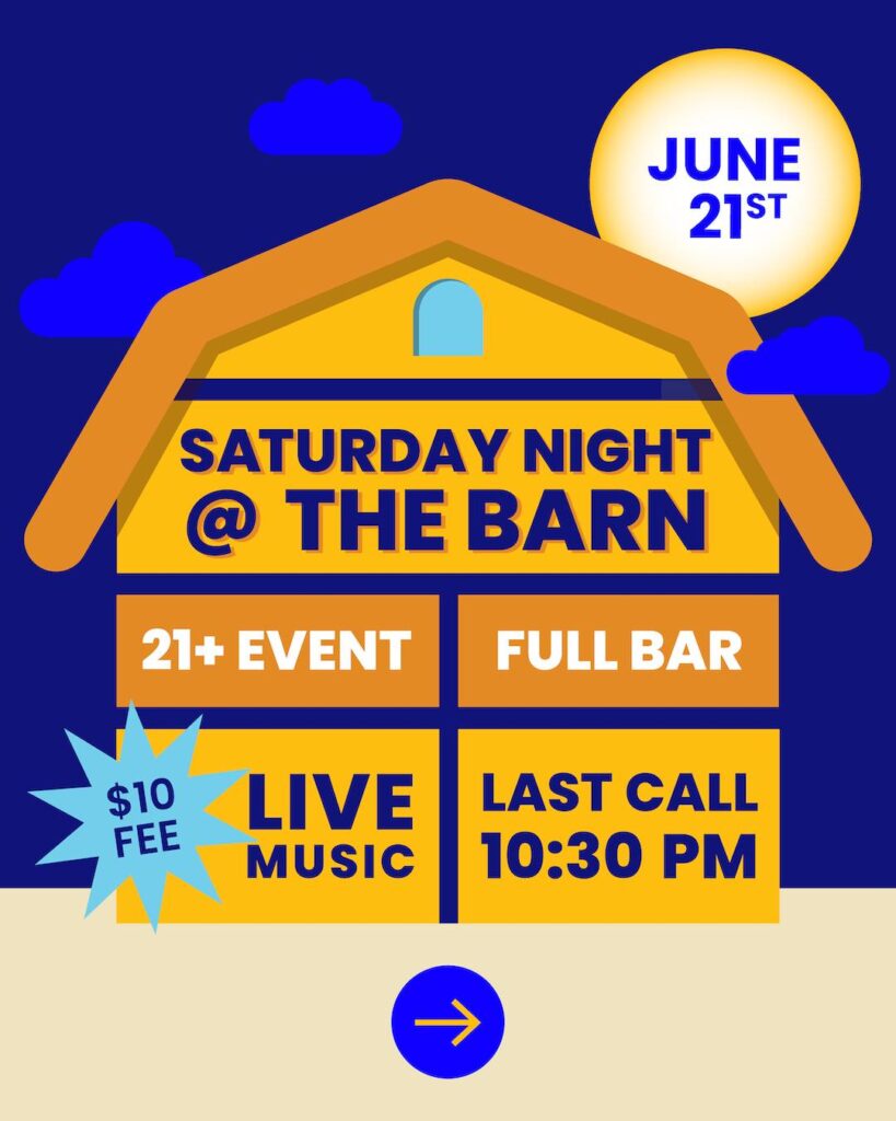 Friday Nights at The Barn - June 2025 1
